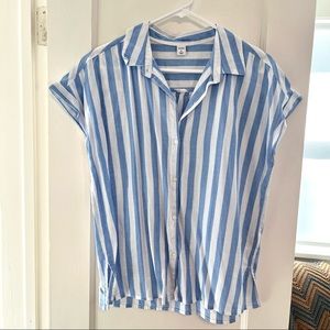 Old navy striped button up